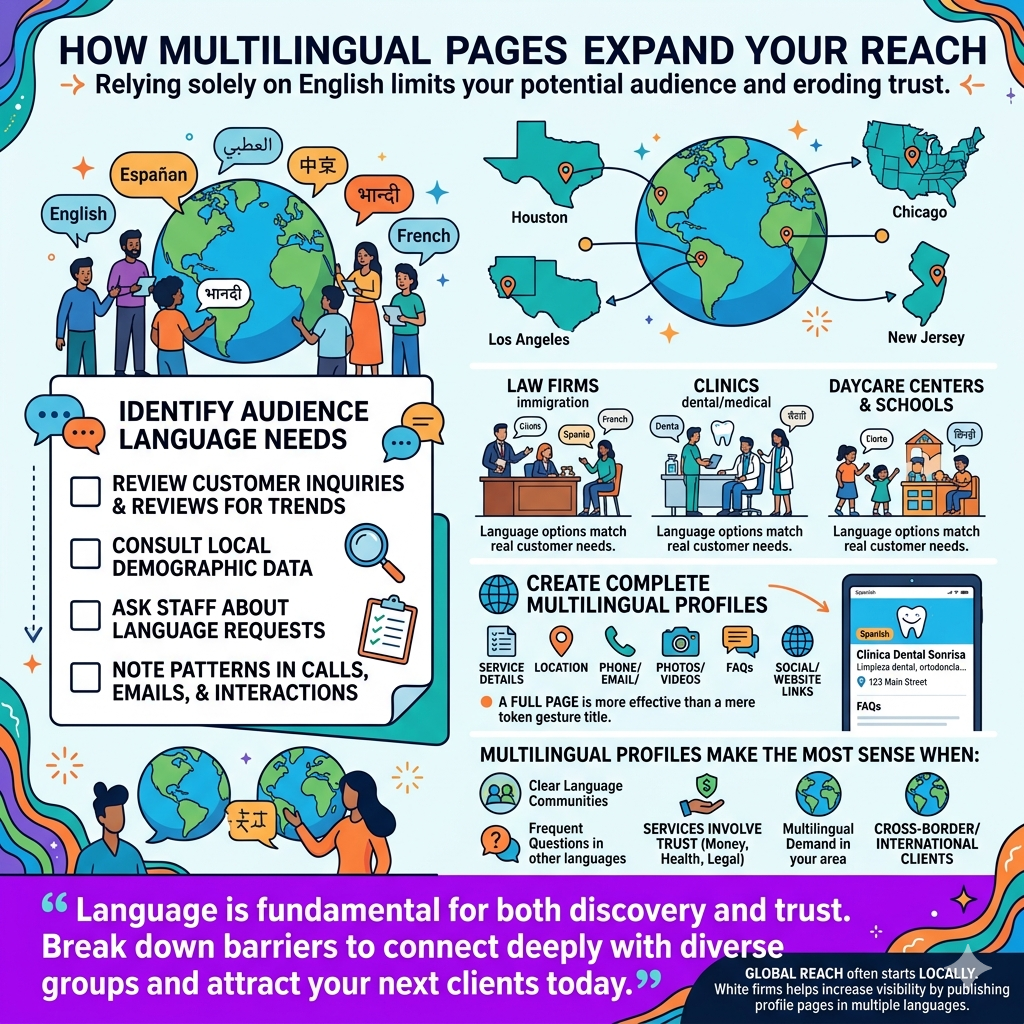 How Multilingual Business Pages Help You Reach People Globally